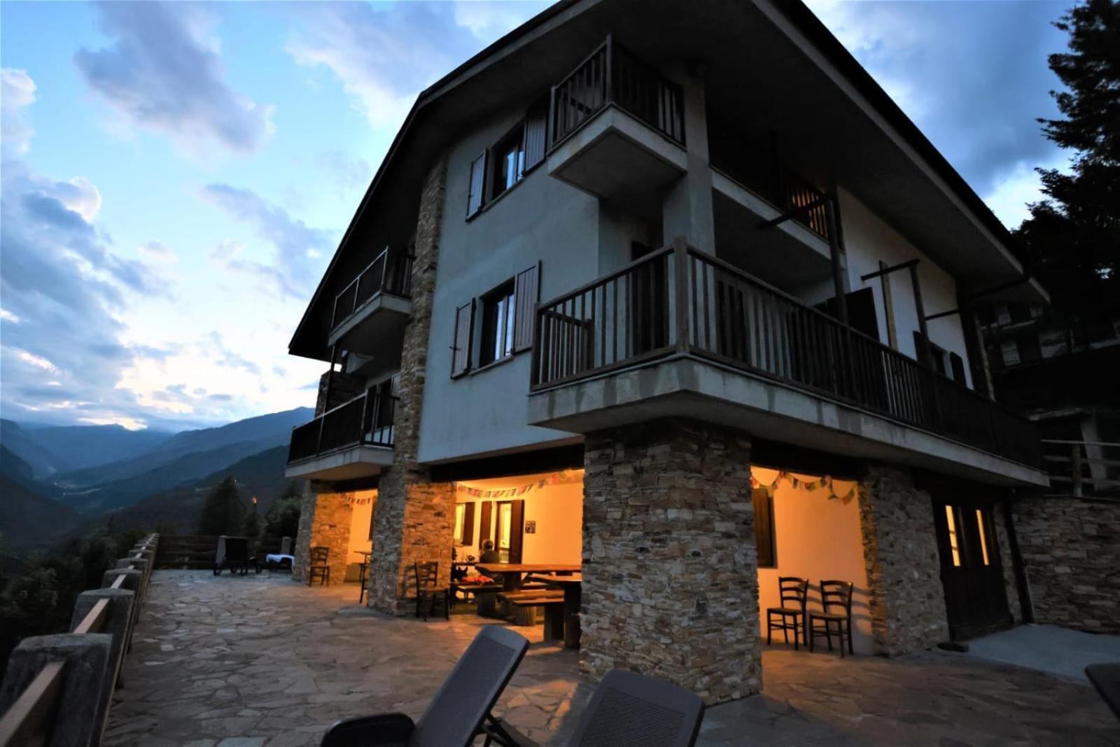La Misun De Ciafre Bed and Breakfast Casteldelfino Exteriör bild